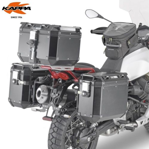 סבל/מנשא למזוודות צד KAPPA MOTO GUZZI V85 TT 19-23 לארגזי K´FORCE בלבד