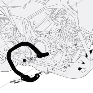 מגן מנוע KAPPA SUZUKI V-Strom 250 17-21