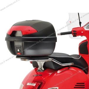 סבל/מנשא ניקל לארגז אחורי KAPPA Vespa GTS 125-300 08-22 Super