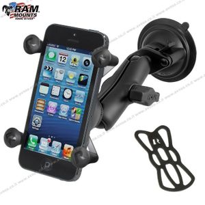 סמרטפון סטנדרטי תושבת ואקום זרוע בינונית Ram Mount X-Grip