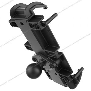 עריסה לטלפון Ram Mount Quick-Grip XL כולל בסיס יהלום