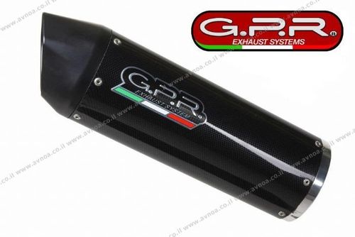 600/750מפלט GPR SUZUKI GSXR 600/750 04-05 Furore Carbon קרבון