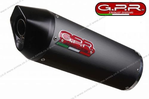 600/750מפלט GPR SUZUKI GSXR 600/750 04-05 Furore Nero