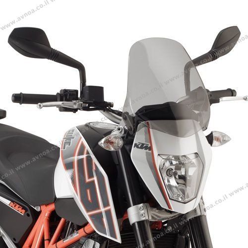 מגן רוח KAPPA KTM DUKE 690 12-20 כולל סט מתאמים