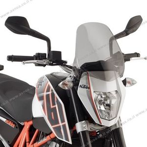 מגן רוח KAPPA KTM DUKE 690 12-20 כולל סט מתאמים