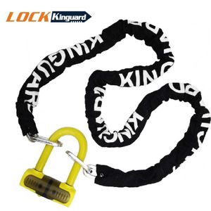 מנעול שרשרת 14 מ"מ 180 ס"מ Kinguard Locks מפתח מואר 3 מפתחות