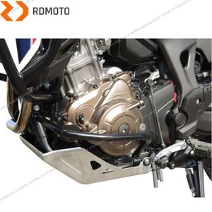 מגן מנוע תחתון RDmoto HONDA CRF1000L Africa Twin 16-18 תחתון שחור או כסף