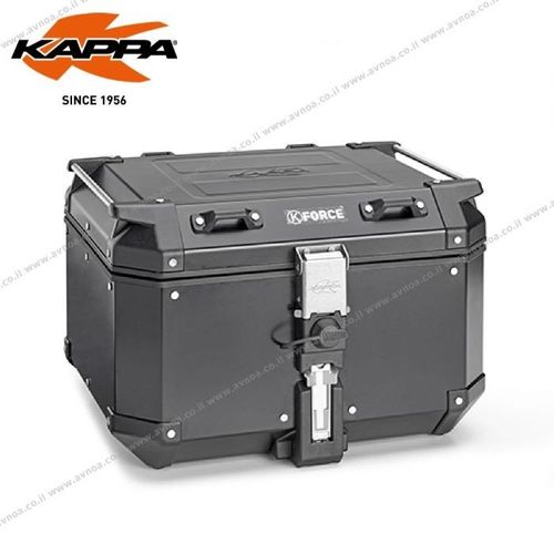 ארגז אלומניום 48 ליטרים KAPPA MONOKEY® K´FORCE שחור