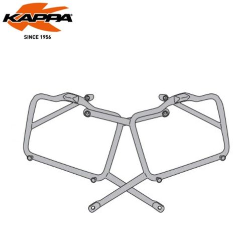סבל/מנשא למזוודות צד KAPPA Royal Enfield Super Meteor 650 23-24