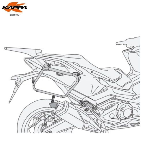 סבל/מנשא למזוודות צד KAPPA HONDA FORZA 750 21-25 מתאים לK33 בלבד