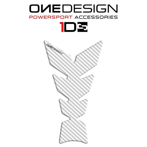 פד איכותי עבה למיכל דלק OneDesign קרבון לבן