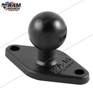 בסיס יהלום 2 חורים 6.2x3.3 סמ Ram Mount