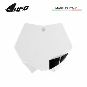 פלטת מספר UFO KTM SX/SXF 07-12 לבן