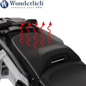 כיסא קומפורט אחורי עם חימום BMW R1300GS Adventure 2025 שחור Wunderlich