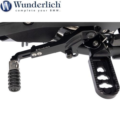 רגלית הילוכים CNC מתכווננת BMW R1300GS /R1300GS Adv שחור Wunderlich