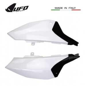 זוג צדדיות אחוריות UFO YAMAHA YZ65 19-25 לבן/שחור