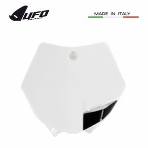 פלטת מספר UFO KTM SX85 13-17 לבן