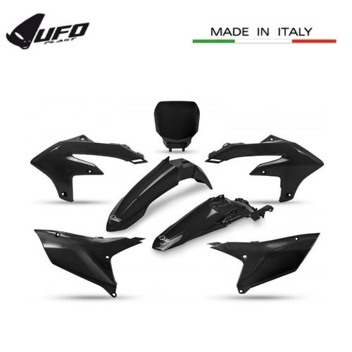 סט פלסטיקה UFO YAMAHA YZF250 24-25 / YZF450 23-25 צבע שחור