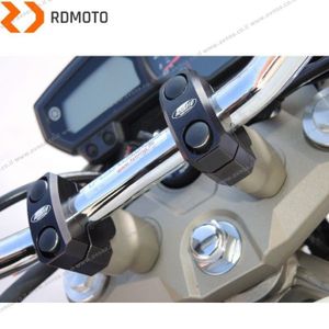 מגביהים 2 ס"מ לכידון עבה שחור Rdmoto