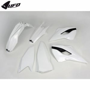 סט פלסטיקה UFO Husqvarna TE-FE 125-450 15-16 לבן