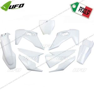 סט פלסטיקה UFO Husqvarna TC-FC 125-450 19-22 לבן