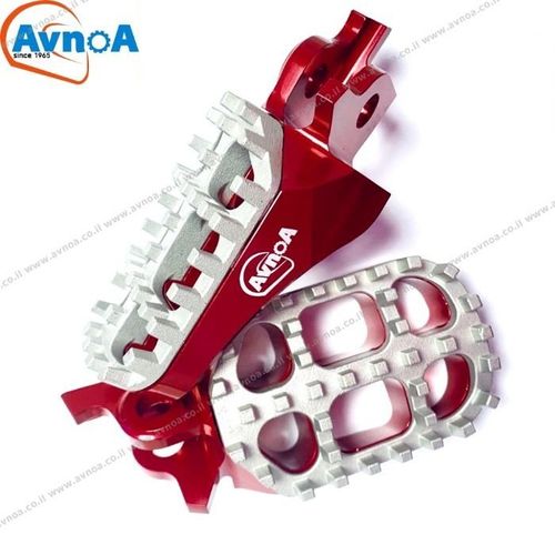רגליות רוכב Avnoa Racing HONDA CRF250/450 אדום