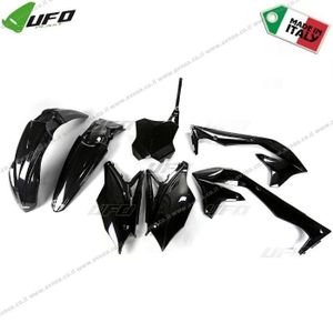 סט פלסטיקה UFO KAWASAKI KXF450 16-18 שחור