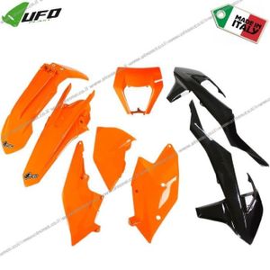 סט פלסטיקה UFO KTM EXC/EXC-F 17-19 צביעה מקורית