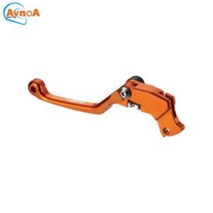 ידית מצמד מתהפכת AVNOA KTM DUKE125/250/390CC 14-16 /200 14-18, RC125/390 14-16 /200/250 15-17 כתום