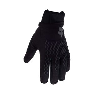 כפפות רכיבה חסינות מים פוקס שחור - FOX DEFEND PRO WINTER GLOVES V24