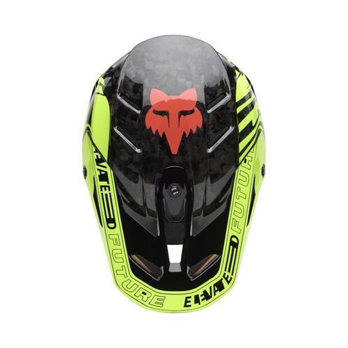 קסדת פוקס קרבון צבעוני - FOX V3 RS ELEVATED V26