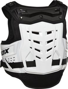 מגן חזה ילדים פוקס שחור / לבן - FOX RAPTOR YTH