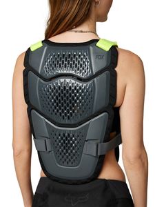 מגן חזה פוקס צהוב / אפור - FOX RACEFRAME IMPACT CE V23