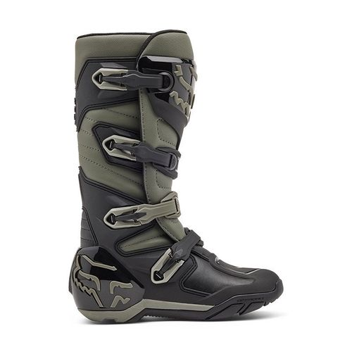 מגף רכיבה פוקס שחור / אפור - FOX BOOTS COMP X V25