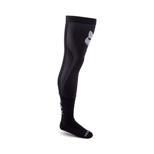 גרבי רכיבה פוקס שחור - FOX FLEXAIR KNEE BRACE SOCKS V25