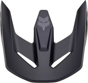 מצחיה שחור מט לקסדת FOX V1 SOLID