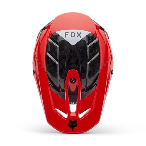 קסדת פוקס קרבון אדום - FOX V3 RS INFINTE V25
