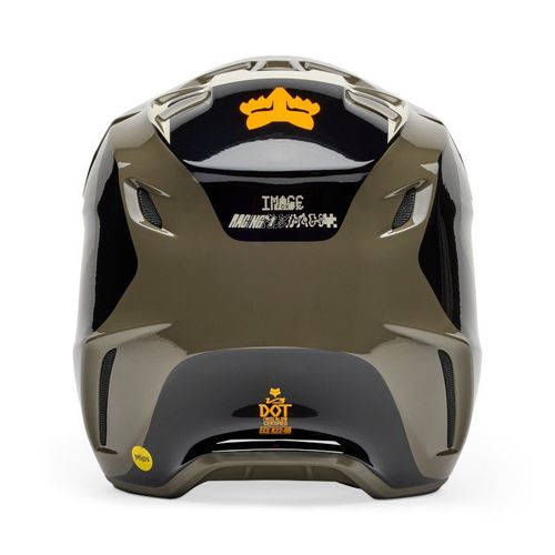 קסדת פוקס חום / שחור - FOX V3 FADE HELMET V25