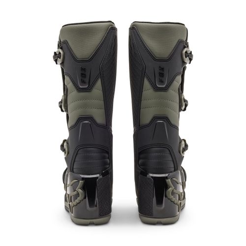 מגף רכיבה פוקס שחור / ירוק- FOX BOOTS COMP X V24
