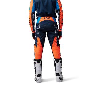 חליפת פוקס 180 כחול כהה / כתום - FOX 180 RACE SPEC V25