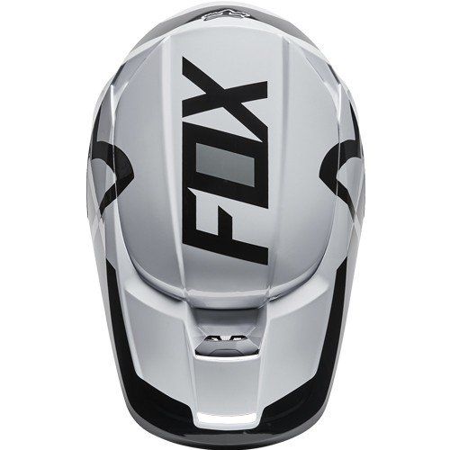 קסדה לאופנוע שטח ילדים V1 שחור / לבן - YOUTH V1 LUX HELMET
