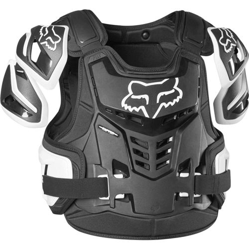 מגן גוף שחור / לבן - RAPTOR VEST