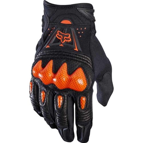 כפפות לאופנוע שטח כתום / שחור - BOMBER GLOVE