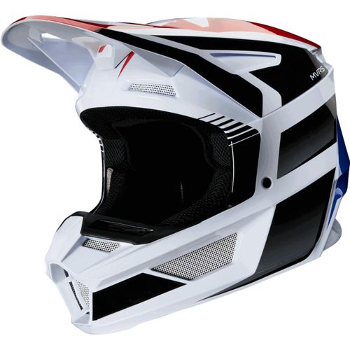 קסדה ילדים לאופנוע שטח אדום / כחול - YOUTH V2 HAYL HELMET
