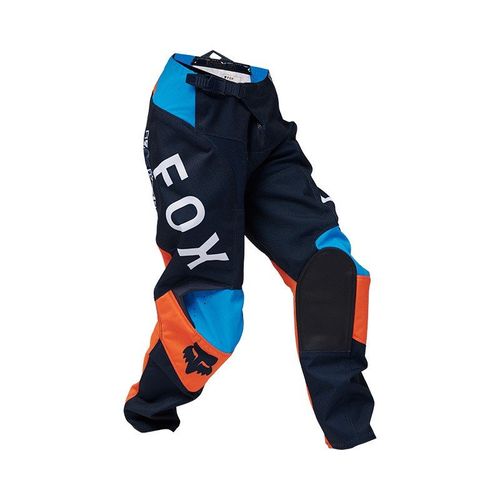 חליפת ילדים פוקס 180 כחול כהה / כתום - FOX YTH 180 RACE SPEC V25