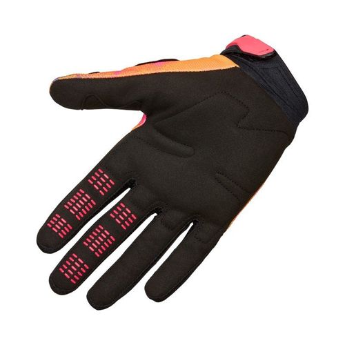 כפפות רכיבה פוקס כתום / שחור - FOX 180 KAIROS GLOVE V26