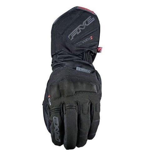 כפפות רכיבה חורף פייב שחור – FIVE WFX2 WP BLACK