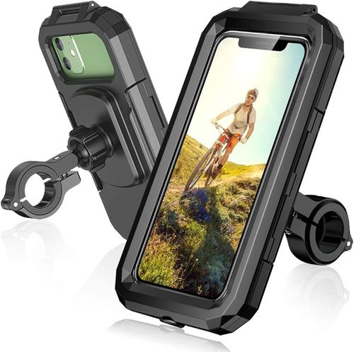 מעמד טלפון לחורף נגד מים לאופנוע/ קטנוע – WATEROROOF WINTER PHONE HOLDER