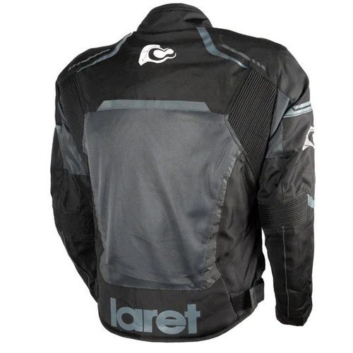 מעיל רב עונתי גברים לרט שחור/ אפור – LARET 4 SEASONS
