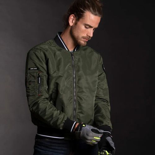 מעיל חורף גברים אל אס 2 ירוק זית – LS2 BRIGHTON MAN JACKET OLIVE GREEN